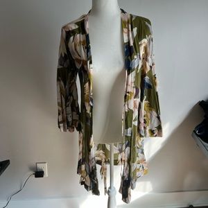 Beautiful Stars Above Floral Kimono/Robe